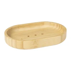 Zeepbakje bamboe - naturel - 2x9x13.5 cm