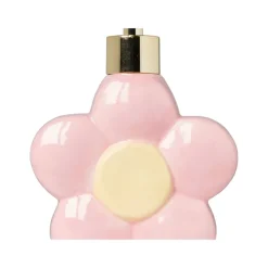 Zeeppompje bloem - roze/geel - 18.5x12.8x5.5 cm