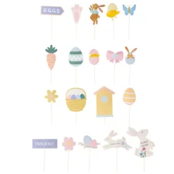 Zoek kit paaseieren - stickers - set van 20