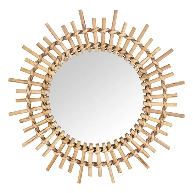Zonnespiegel bamboe - ø29 cm