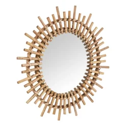 Zonnespiegel bamboe - ø29 cm