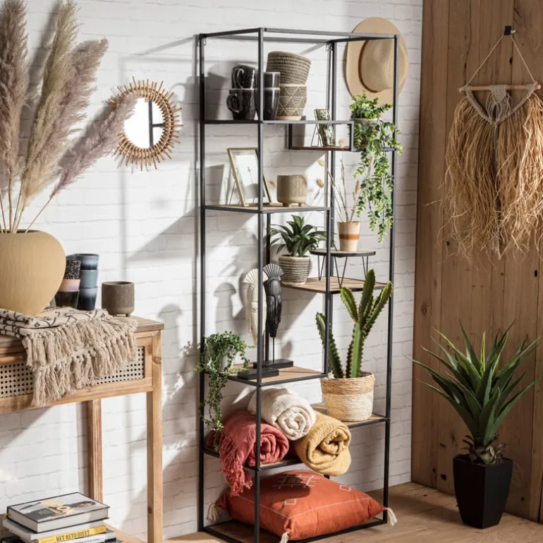 Zonnespiegel bamboe - ø29 cm