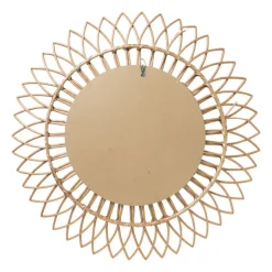 Zonnespiegel rotan - ø76 cm