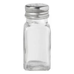 Zout vaatje - transparant - ø4x9 cm