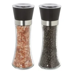 Zoutmolen - zwart - ø6x18 cm